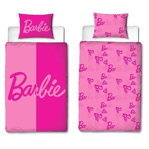 Barbie reversible duvet - barbie, set