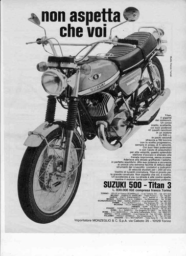 Advertising motorcycle suzuki - advertising-motorcycle,