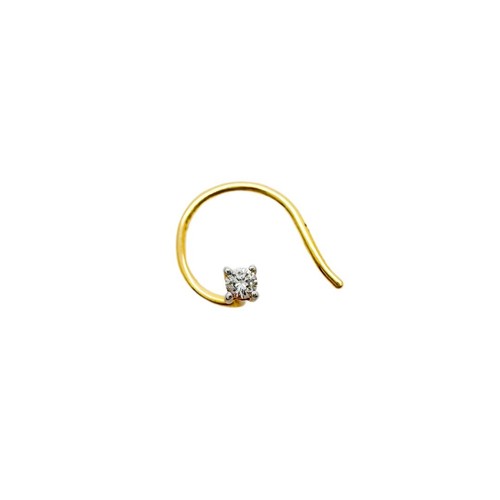 Diamond nose stud pin - diamond,