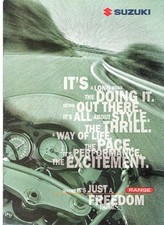 Suzuki Range 1997 UK brochure