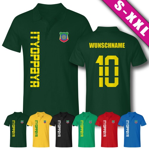 Ethiopia australia polo shirt - australia,