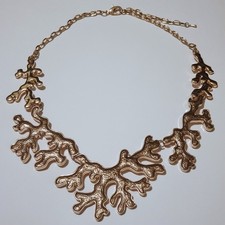 Rose Gold Tone Chain Necklace