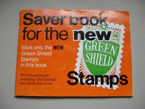 New green shield - green, stamps