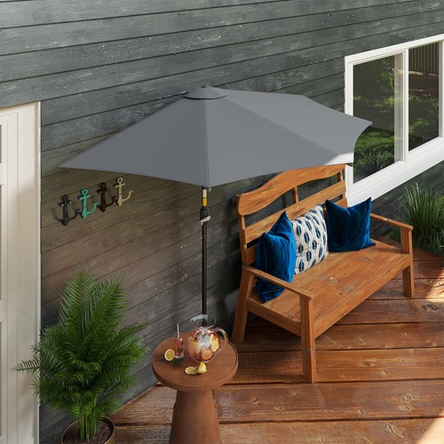 Half round parasol - half,