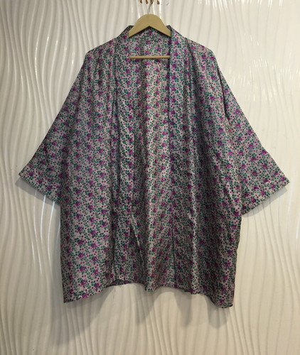 Pure silk short - silk, kimono