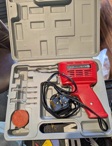 Weller soldering gun with case - weller,