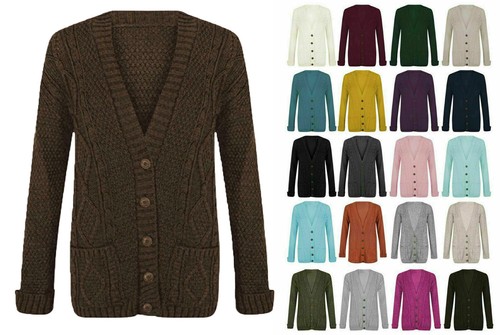 Women cable chunky knit - women,