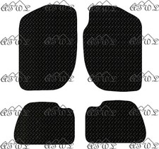 FITS LAND ROVER FREELANDER 1 1997 TO 2006 TAILORED BLACK RUBBER CAR FLOOR MATS
