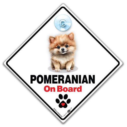 Pomeranian board sign - pomeranian, on