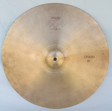 Vintage Paiste 404 18” Crash Cymbal 1280g Brown Print ~ Made in Switzerland