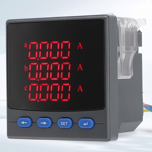 72x72mm three phase ammeter - 72x72mm,