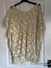 Cream Beach/Pool Cover Up Size