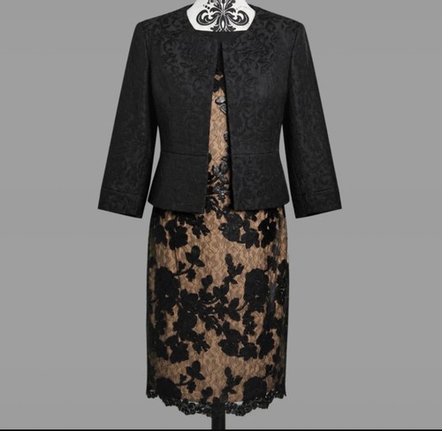 Roman dress jacket set - dress, &