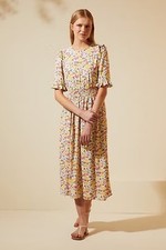 M&S x Ghost floral frill