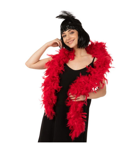 Feather boa multicoloured long - multicoloured,