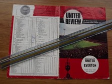 Vintage Football Programme Man