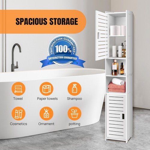 Tall bathroom storage cabinet - tall,