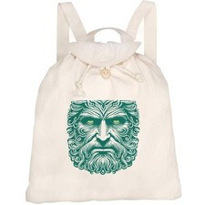 'Head Of Neptune' Canvas