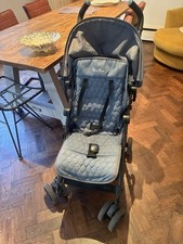 Silver Cross Petrol Blue Pop Buggy In Great Condition.