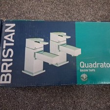 Bristan Quadrato Basin Taps -