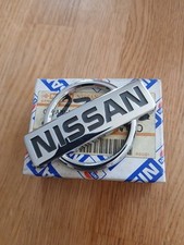 Nissan Primera Wagon W10,Tailgate Badge Emblem,New Genuine Part.Years 90-93