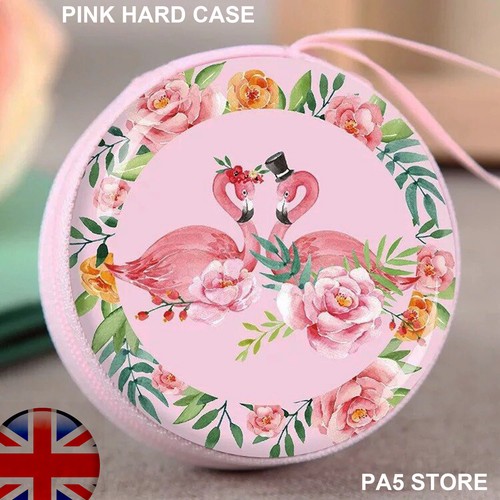 Flamingo couple round pink - flamingo,