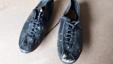 Vintage itaian leather cycling shoes uk size 7