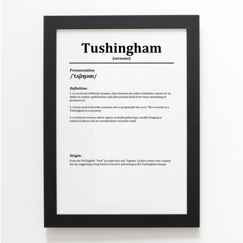 Print tushingham funny - print,