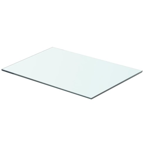 Clear tempered glass shelf - tempered,