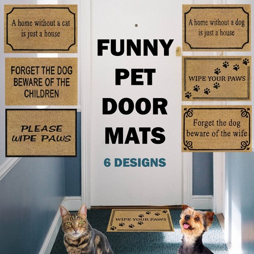 Door mat cat dog pet - mat,