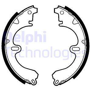Ls1356 delphi brake shoe - brake,