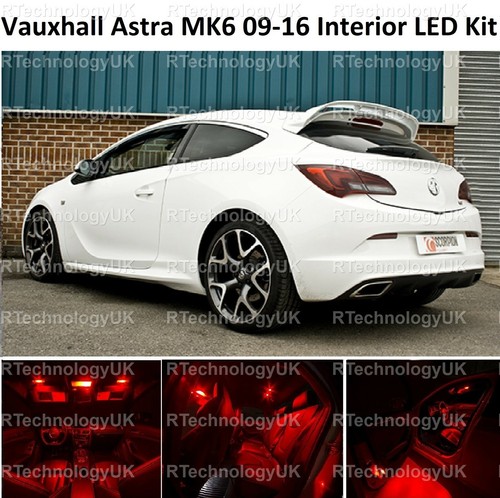 Red premium vauxhall astra - vauxhall, j