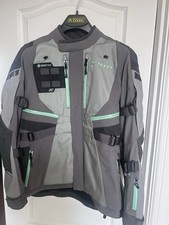 KLIM Artemis Wintermint Women’s Motorcycle Jacket & Pants (XL/12) 