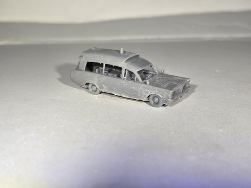 Old pontiac ambulance - old,