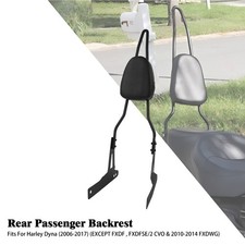 Black passenger backrest sissy - backrest,