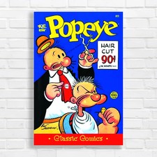 Vintage popeye comic book - popeye,