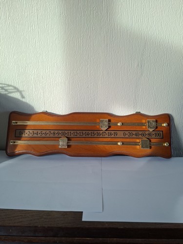 Snooker scoreboard wooden - scoreboard,
