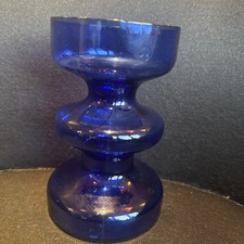 Vintage MCM  Blue Modernist