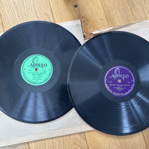 Apollo vintage 78rpm - 2x,