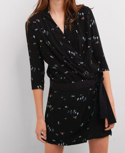 Printed kimono short - , wrap