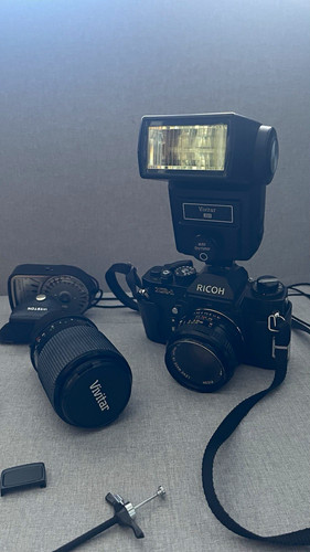 Vintage ricoh 35mm film - ricoh, xr‑p