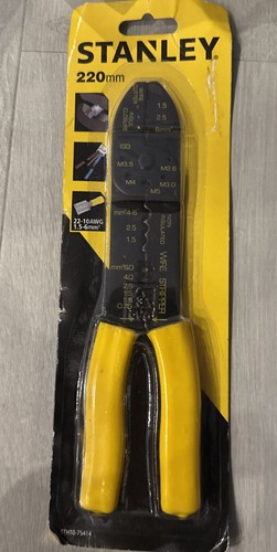 Stanley 220mm wire strippers - stanley, /