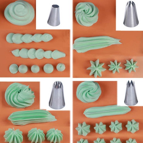 Large size icing - large, piping