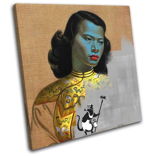 Chinese girl banksy delete - girl,