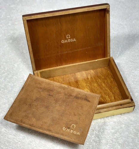 Omega 1950 watch box - omega, 1950's