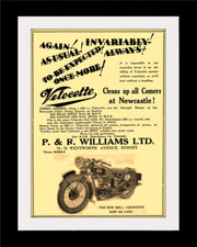 VELOCETTE Motorcycle Advert