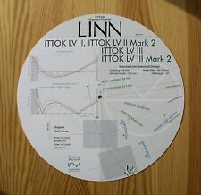 Cartridge Alignment Protractor for Linn Ittok LV II & LV III Tonearms