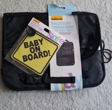 Car back seat organiser and