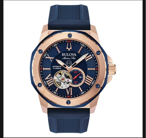 Mens bulova watch marine star - mens,