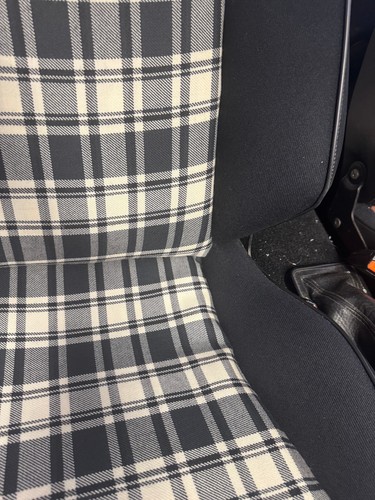 Carla check cloth - cloth, seat